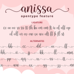 Anissa Font Poster 5