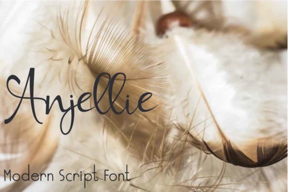 Anjellie Font Poster 1