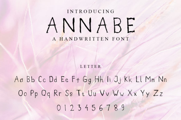 Annabe Font Poster 1