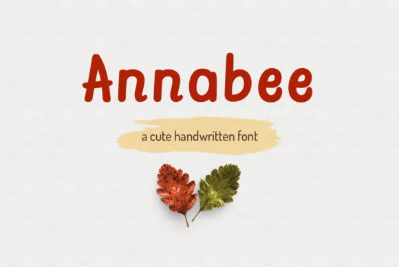Annabee Font Poster 1