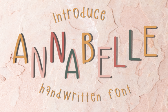 Annabelle Font Poster 1