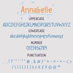 Annabelle Font Poster 3