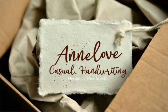 Annelove Font Poster 5