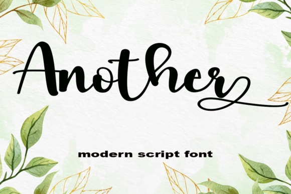 Another Font