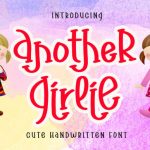 Another Girlie Font Poster 1