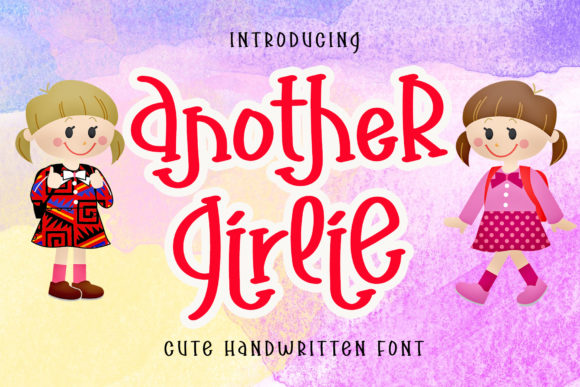 Another Girlie Font Poster 1