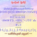 Another Girlie Font Poster 6