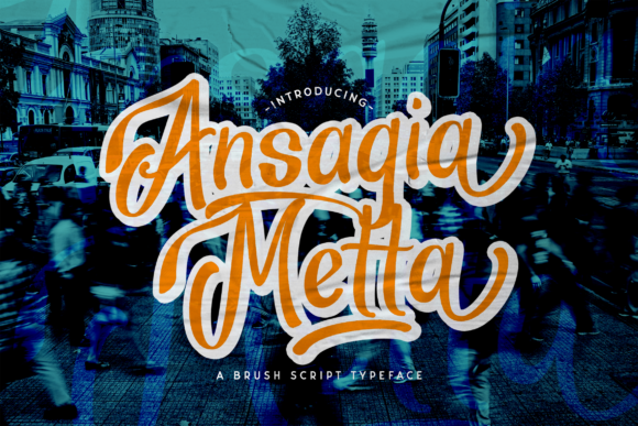 Ansagia Metta Font Poster 1