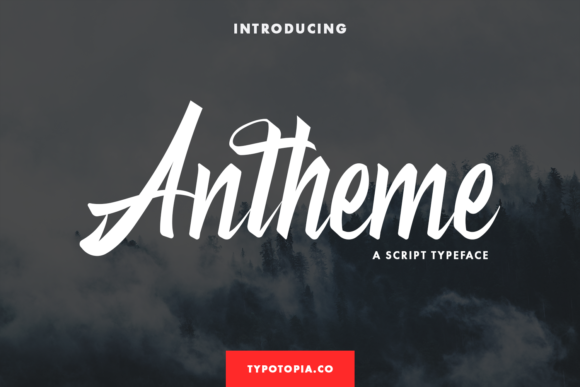 Antheme Font Poster 1