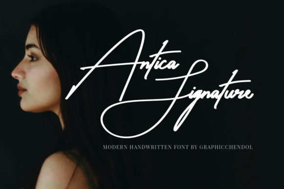 Antica Font Poster 4