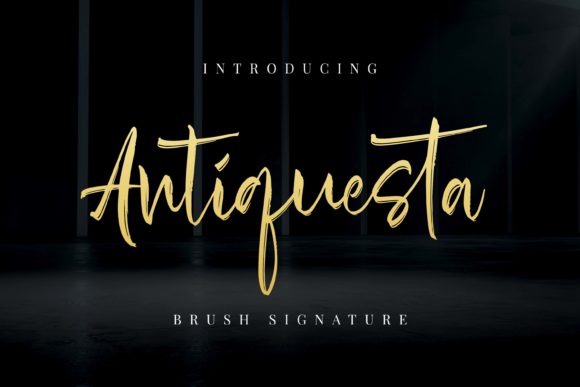 Antiquesta Font Poster 1