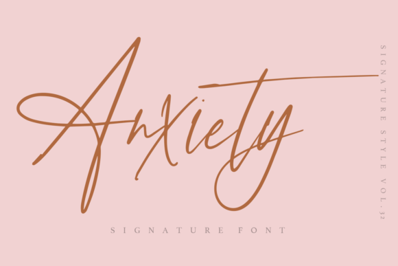 Anxiety Font