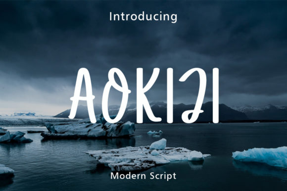 Aokiji Font