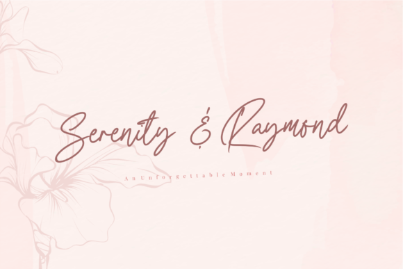 Aortha Lucy Font Poster 4