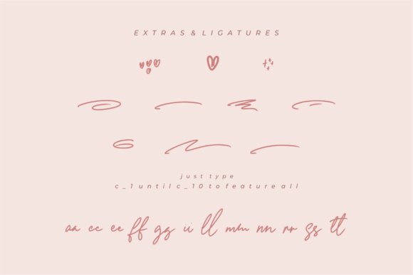 Aortha Lucy Font Poster 7