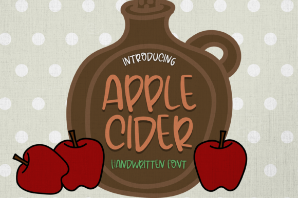 Apple Cider Font Poster 1