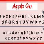 Apple Go Font Poster 3