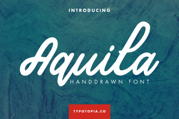 Aquila Font Poster 1