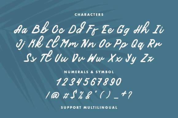 Aquila Font Poster 2