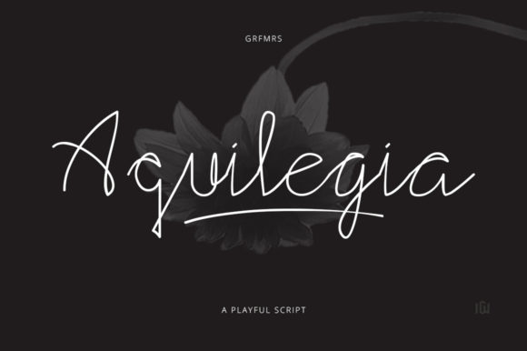 Aquilegia Font