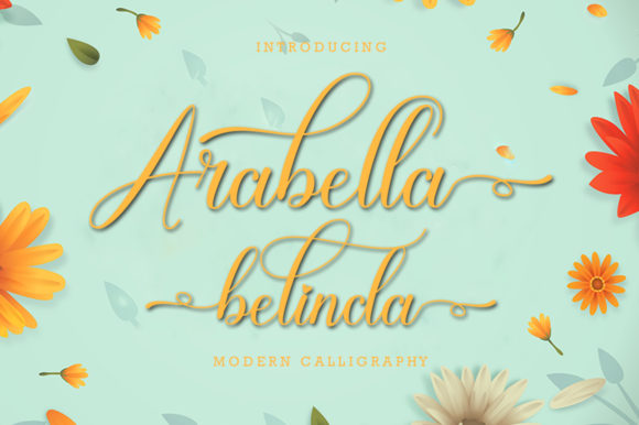 Arabella Belinda Font Poster 1