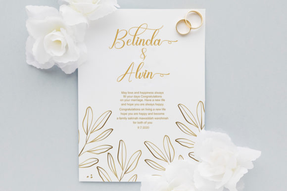 Arabella Belinda Font Poster 4