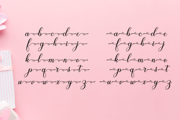 Arabella Belinda Font Poster 7