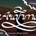 Arahma Font Poster 1