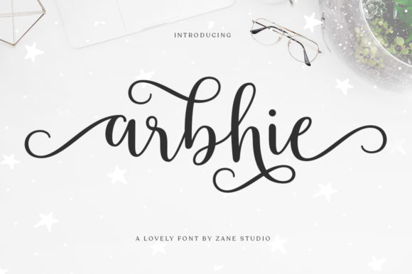 Arbhie Font Poster 1