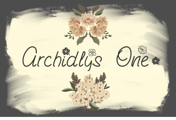 Archidlys One Font