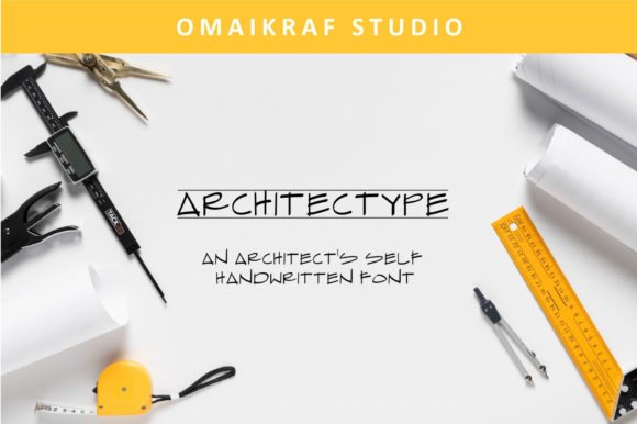 Architectype Font Poster 1