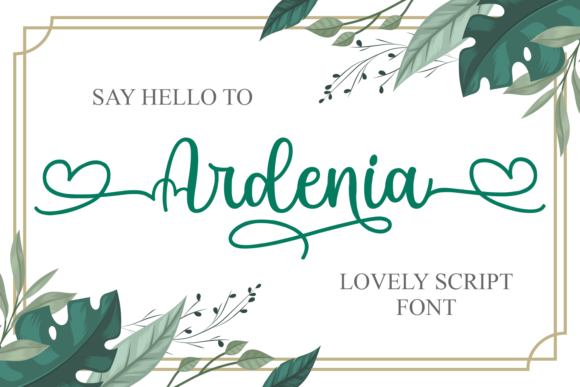 Ardenia Font