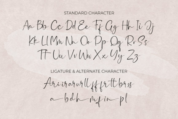 Arimossa Font Poster 3