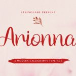 Arionna Font Poster 1