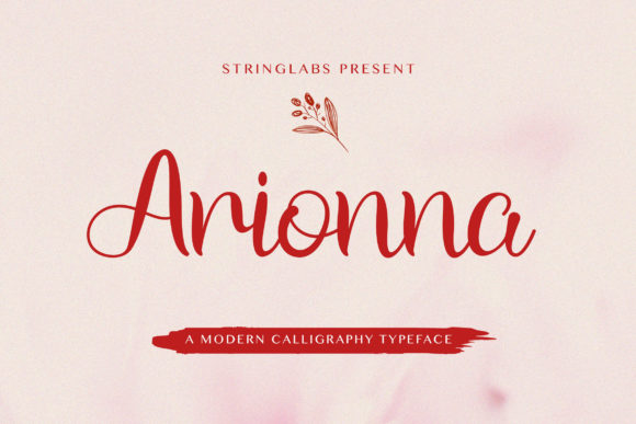 Arionna Font Poster 1