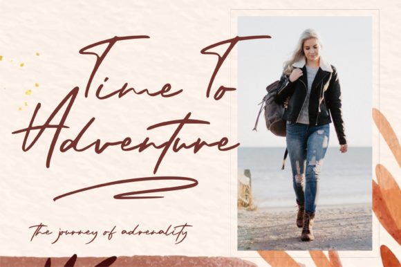 Arista Signature Font Poster 4