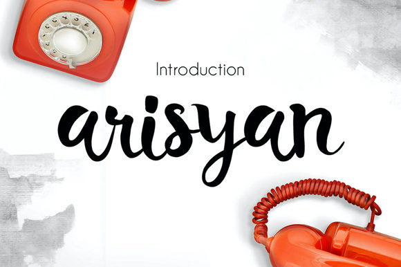 Arisyan Font Poster 1