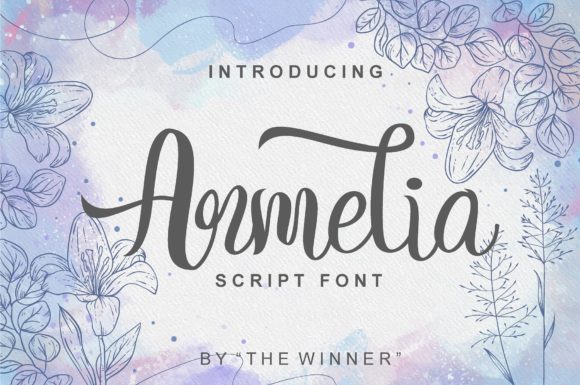 Armelia Font Poster 1