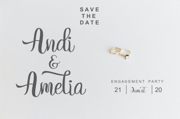 Armelia Font Poster 2