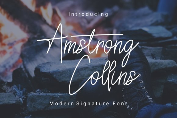 Armstrong Collins Font Poster 1