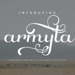 Armyta Font Poster 1