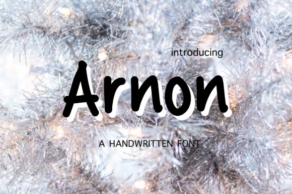 Arnon Font Poster 1