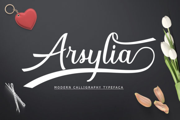 Arsylia Font Poster 1
