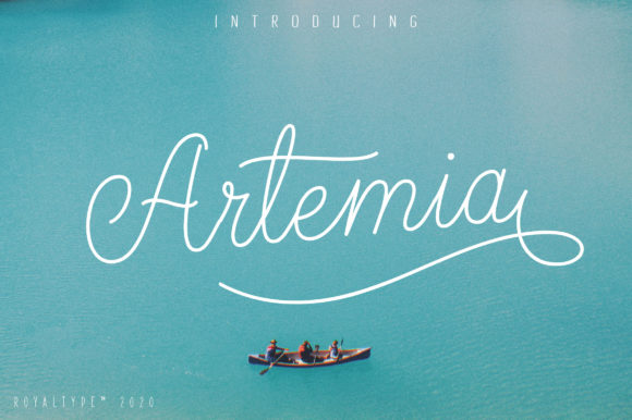 Artemia Font Poster 1
