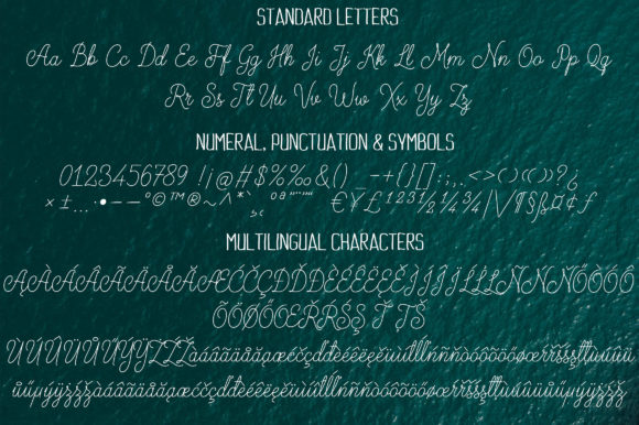 Artemia Font Poster 6