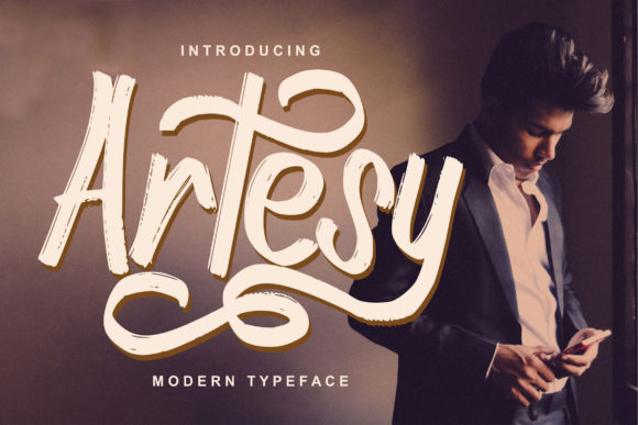 Artesy Font Poster 1