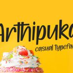 Arthipuka Font Poster 1