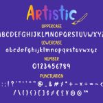 Artistic Font Poster 3