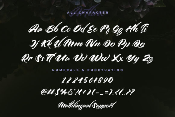 Artline Font Poster 8