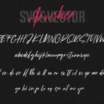 Arusher Font Poster 5